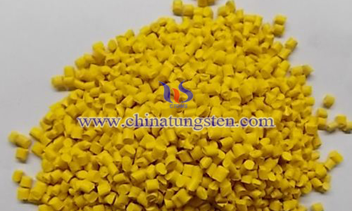 tungsten oxide nanoparticles applied for thermal insulation masterbatch picture
