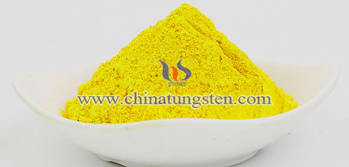 tungsten oxide powder applied for electrochromic device image