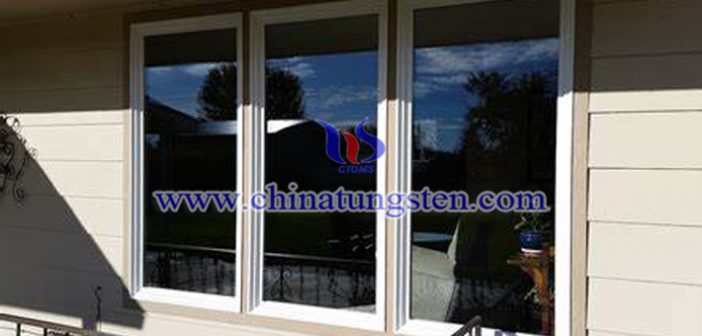 tungsten trioxide nanoparticles applied for smart window picture