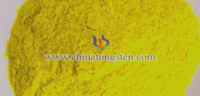tungsten trioxide powder applied for electrochromic device image