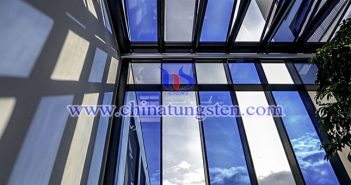 violet tungsten oxide applied for cathode electrochromic material picture