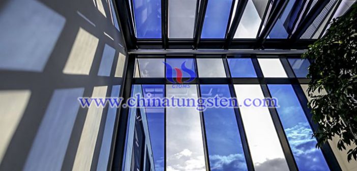 violet tungsten oxide applied for cathode electrochromic material picture