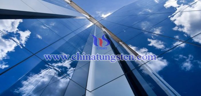 violet tungsten oxide applied for inorganic electrochromic film picture