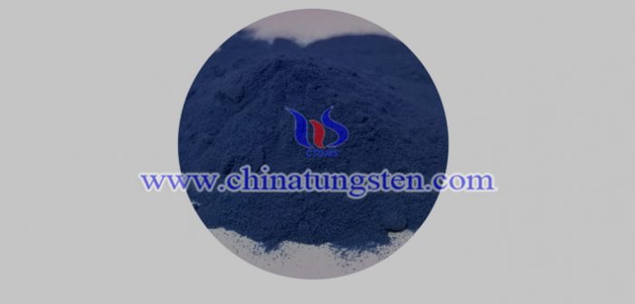 violet tungsten oxide nanopowder applied for electrochromic glass image