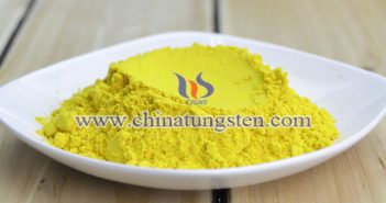 yellow tungsten oxide applied for WO3-TiO2 electrochromic film picture