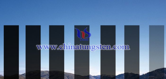 yellow tungsten oxide applied for electrochromic device picture