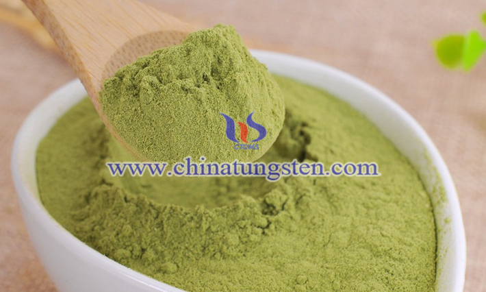yellow tungsten oxide nanopowder applied for electrochromic film image