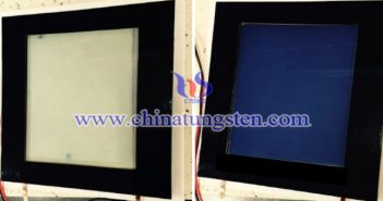 yellow tungsten oxide powder applied for electrochromic device picture