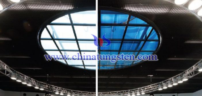 yellow tungsten oxide powder applied for inorganic electrochromic material picture