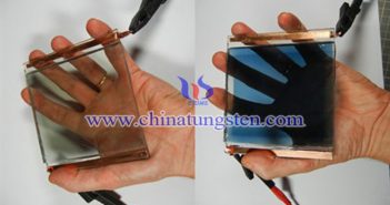 yellow tungsten oxide powder applied for smart window picture