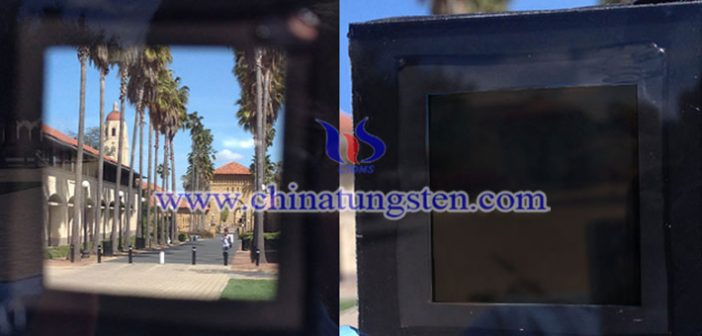 Mo doping tungsten oxide large area electrochromic glass image