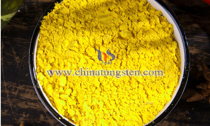 WO3 powder applied for WO3-TiO2 electrochromic film image