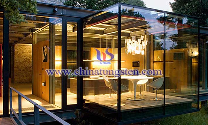 yellow tungsten oxide powder applied for electrochromic smart glass picture