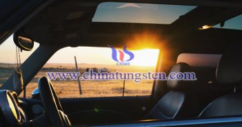 Nano Cesium Tungsten Bronze Applied for Windshield Thermal Insulating Film nano cesium tungsten bronze applied for windshield thermal insulating film picture