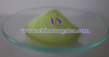 Tungsten Trioxide Preparation: Sol-Gel Method tungsten trioxide picture