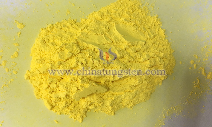 Picture of CTIA GROUP LTD yellow tungsten oxide