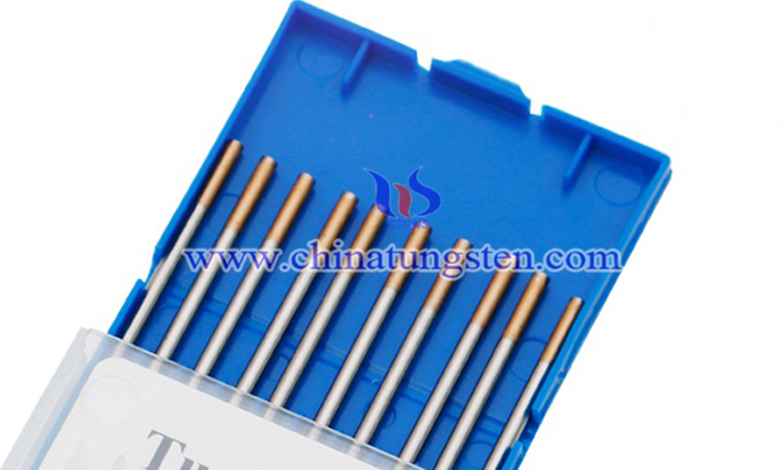 Image of lanthanum-tungsten electrode