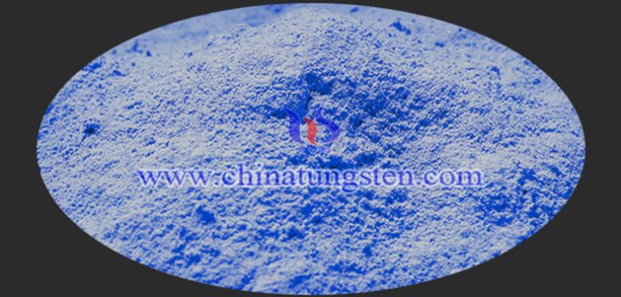 隔熱建筑玻璃用深藍(lán)色納米氧化鎢圖片