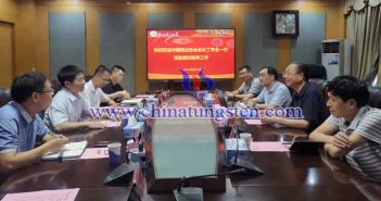 鎢協(xié)會長丁學全一行到江西調(diào)研圖片
