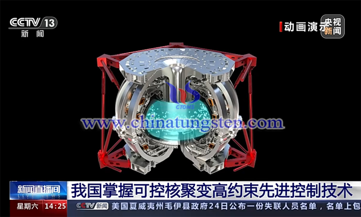 人造太陽運(yùn)行動(dòng)畫演示圖(圖源:央視新聞)
